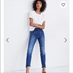 Madewell High Rise Slim Boyfriend Jeans
